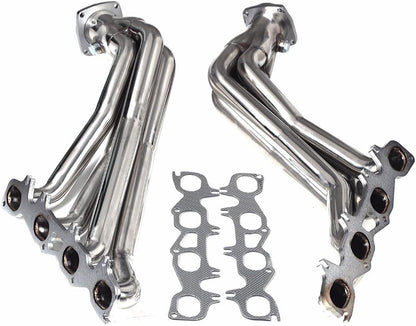 Stainless Steel Performance Exhaust Header Manifold For Chrysler 300C 2005-2013，Dodge Charger 2006-2013，Dodge Magnum 2005-2008，Dodge Challenger 2009-2016，5.7L 6.1L HEMI