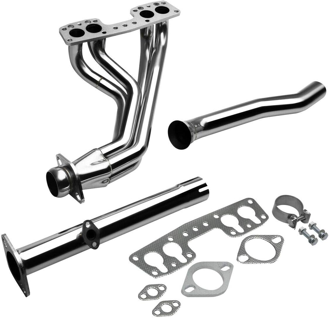 Stainless Steel Performance Exhaust Manifold Header For Toyota Pickup & 4-Runner 2.4L 22RE 4WD 1990 1991 1992 1993 1994 1995