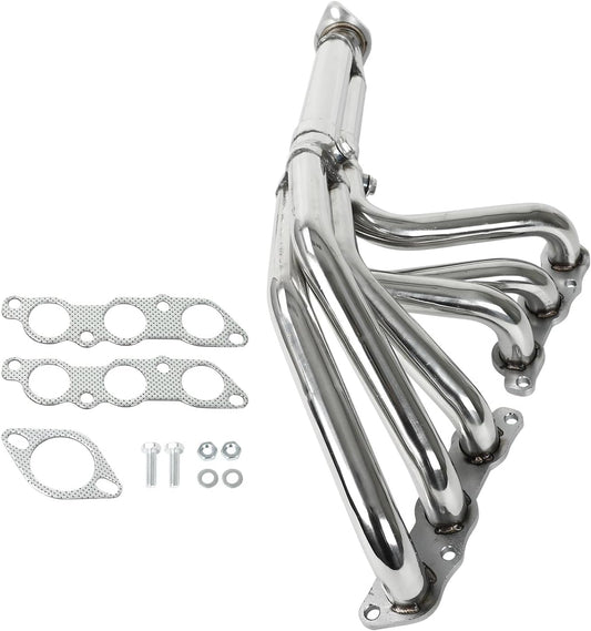 Exhaust Header kit For Toyota 1993-1998 Supra 3.0L MK4 Non-Turbo,1993 1994 1995 1996 1997 1998 Toyota Supra Exhaust Manifold Headers