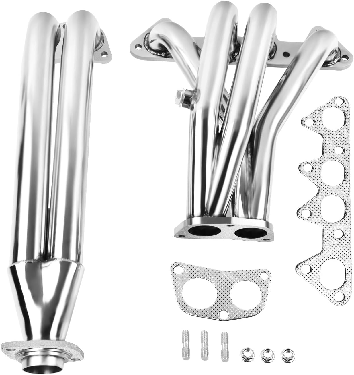 Stainless Steel Performance Exhaust Header Manifold For Honda Accord 1994 1995 1996 1997 DX/LX 2.2L & For Acura CL 1997 1998 1999 2.2L / 2.3L