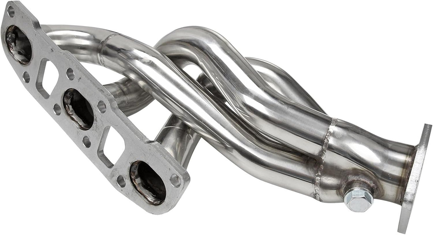 Exhaust Headers kit For 2003-2006 Infiniti G35 & Nissan 350Z 3.5L VQ35DE，2003 2004 2005 2006 Nissan 350Z & Infiniti G35 Exhaust Headers Manifold Stainless Steel