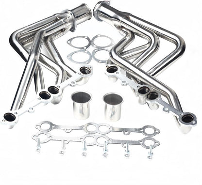 Exhaust Headers kit For 1973-1985 Chevy C10 Suburban Blazer & GMC Jimmy Small Block Long Tube 1-5/8，Chevy C10/Suburban/Blazer & GMC Jimmy Exhaust Headers Manifold Stainless Steel