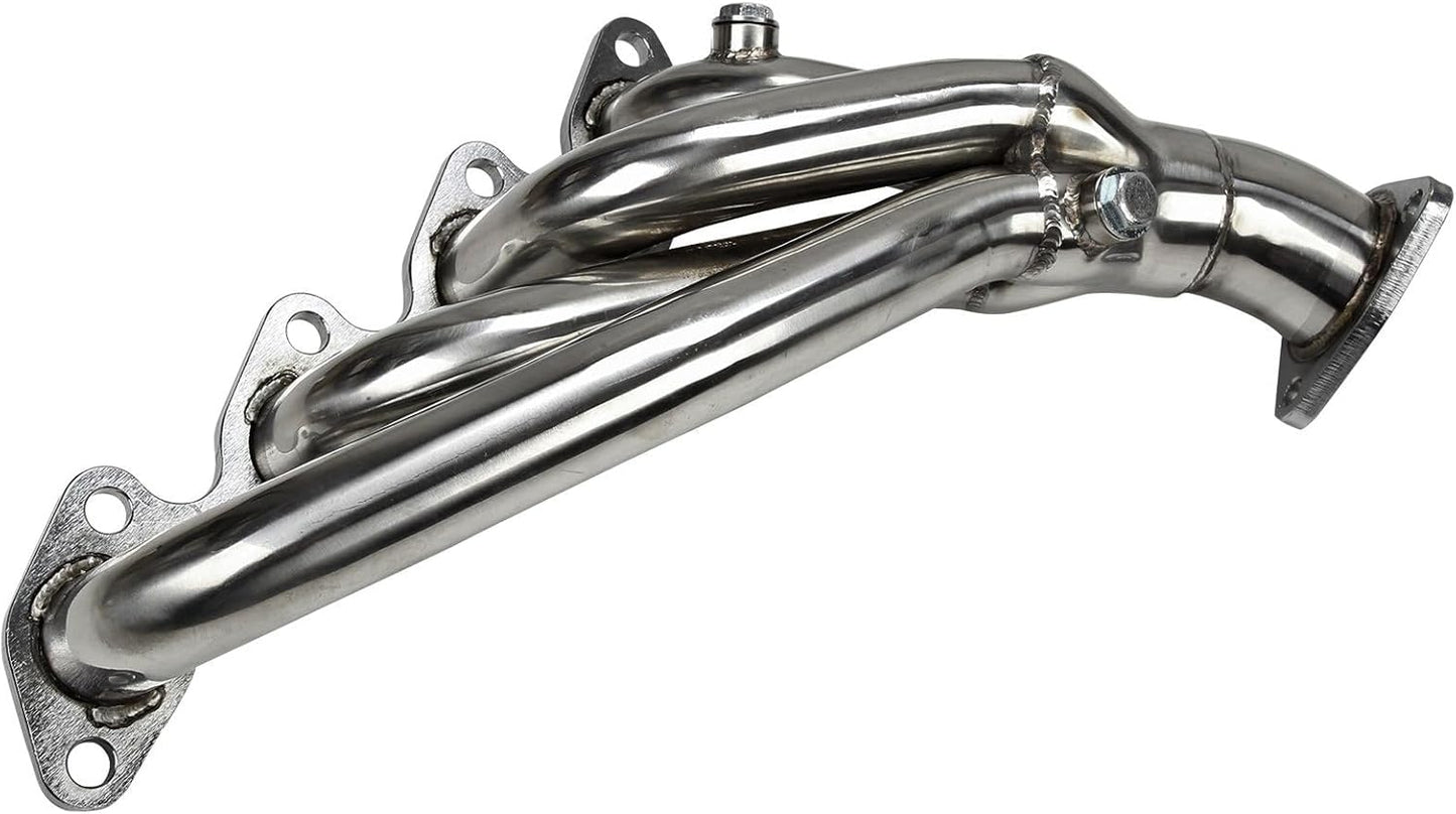 Stainless Steel Performance Exhaust Header Manifold For Nissan 240Sx S14 1995 1996 1997 1998 Ka24De,240SX S14 Silvia SE/LE 2.4L