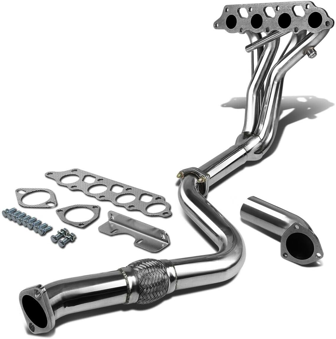 Stainless Steel Performance Exhaust Header Manifold For Ford Focus 2.0L 121 I4 2000 2001 2002 2003 2004