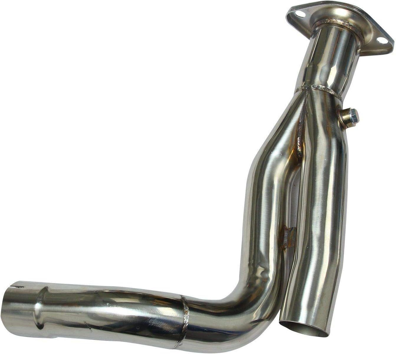 Stainless Steel Exhaust Header Manifold & Y-Pipe For 2001-2004 GMC Yukon,2000-2004 Yukon XL 1500;1999-2005 GMC Sierra,2002-2005 Chevy Avalanche 1500,1999-2005 Silverado 1500