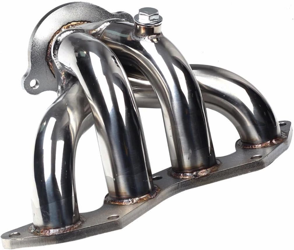 Stainless Steel Exhaust Header Manifold For Honda Civic EX 2001-2005 2DR/4DR D17A2 1.7L