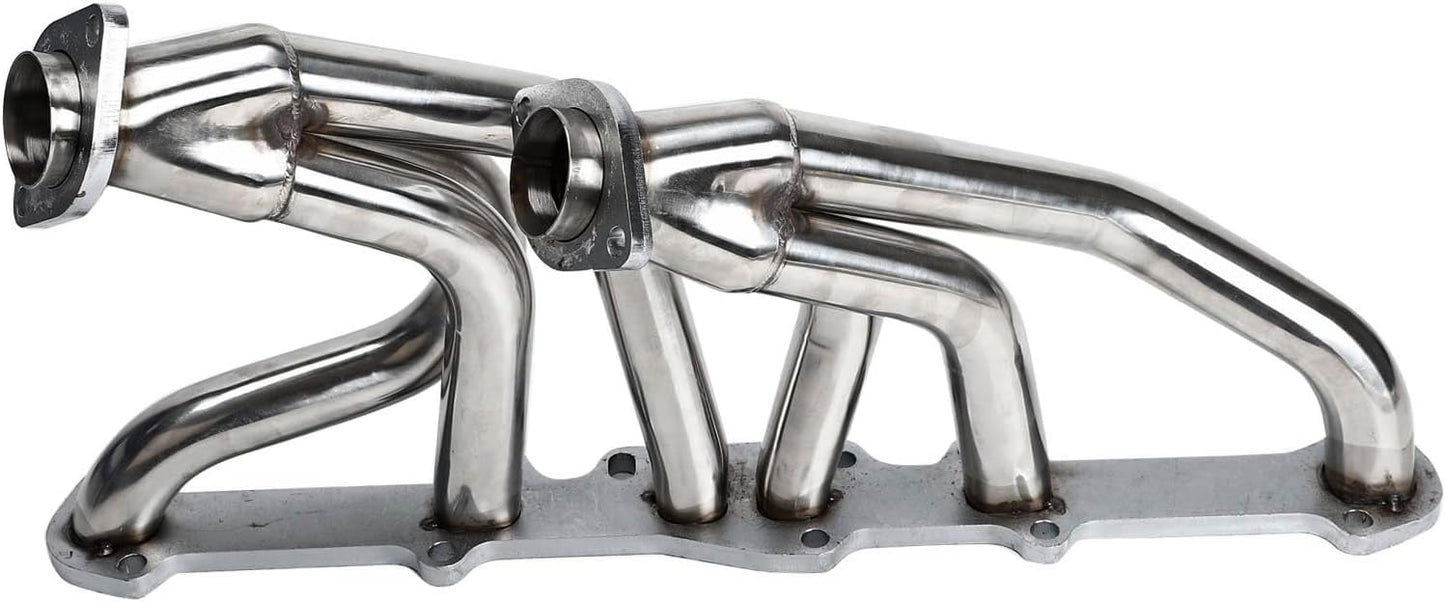 Stainless Steel Performance Exhaust Header Manifold For Ford Mercury L6 144 170 200 250 CID；Bronco，Econoline，Fairmont，Falcon，Granada，LTD，Mustang，Ranchero，Thunderbird，Capri，Comet，Cougar，Marquis，Zephyr