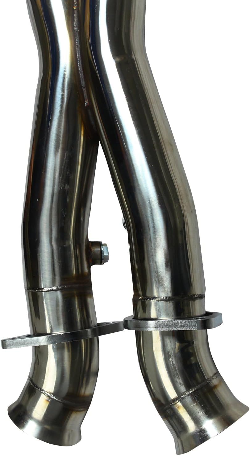 Stainless Steel Performance Exhaust Header Manifold For 2005-2013 Chevy Corvette C6 LS2/LS3/Z06，6.0L V8，6.2L V8，7.0L V8，2006 2007 2008 2009 2010 2011 2012
