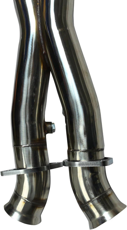 Stainless Steel Performance Exhaust Header Manifold For 2005-2013 Chevy Corvette C6 LS2/LS3/Z06，6.0L V8，6.2L V8，7.0L V8，2006 2007 2008 2009 2010 2011 2012