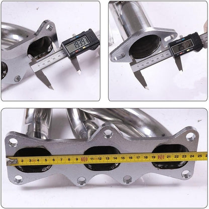 Stainless Steel Performance Exhaust Header Manifold For Mazda Mx6 2.5L V6，1993 1994 1995 1996 1997