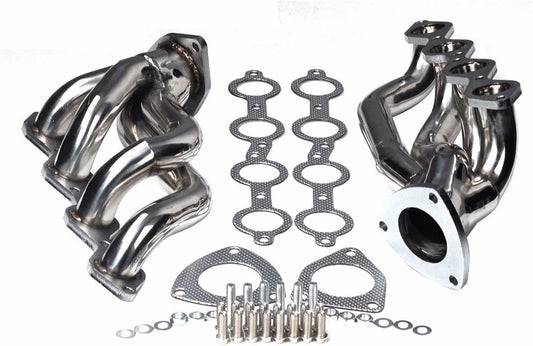 Stainless Steel Performance Exhaust Header Manifold For Chevy GMC 4.8L 5.3L V8，2002-2006 Chevy Avalanche 1500 5.3L & 2000-2006 Chevy Suburban 1500 / Tahoe & 2001-2006 GMC Sierra/Yukon 4.8L, 5.3L