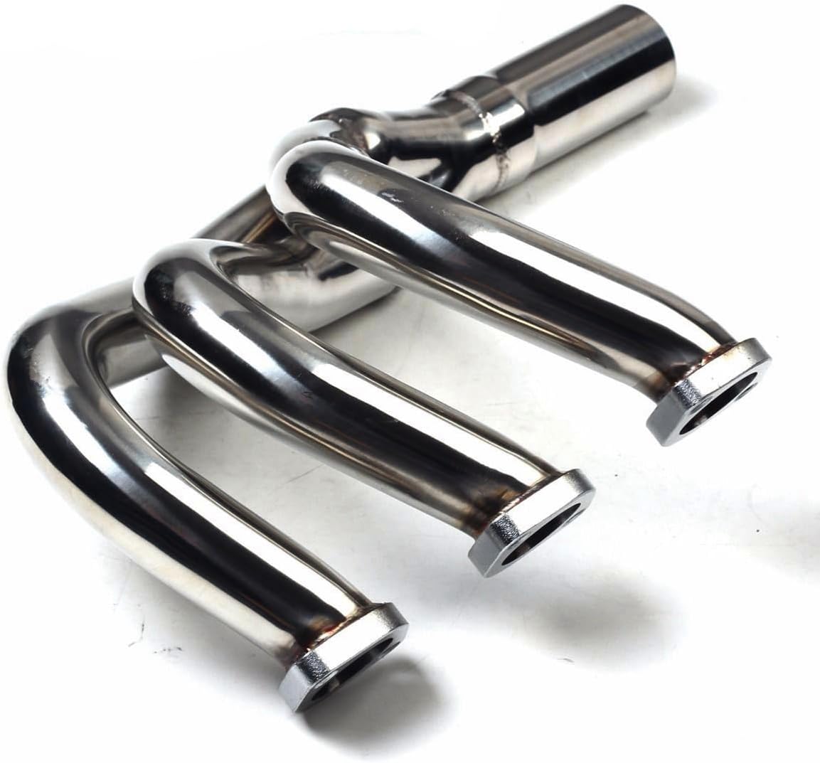 Stainless Steel Performance Exhaust Header Manifold For BMW E30 320I 323I 325 325I 325IX 325E 325ES, 1988 1989 1990 1991 1992 1993,Pipe for BMW E30 2.5L / 2.7L L6
