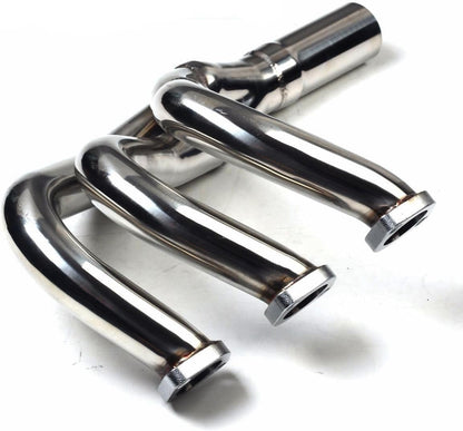 Stainless Steel Performance Exhaust Header Manifold For BMW E30 320I 323I 325 325I 325IX 325E 325ES, 1988 1989 1990 1991 1992 1993,Pipe for BMW E30 2.5L / 2.7L L6