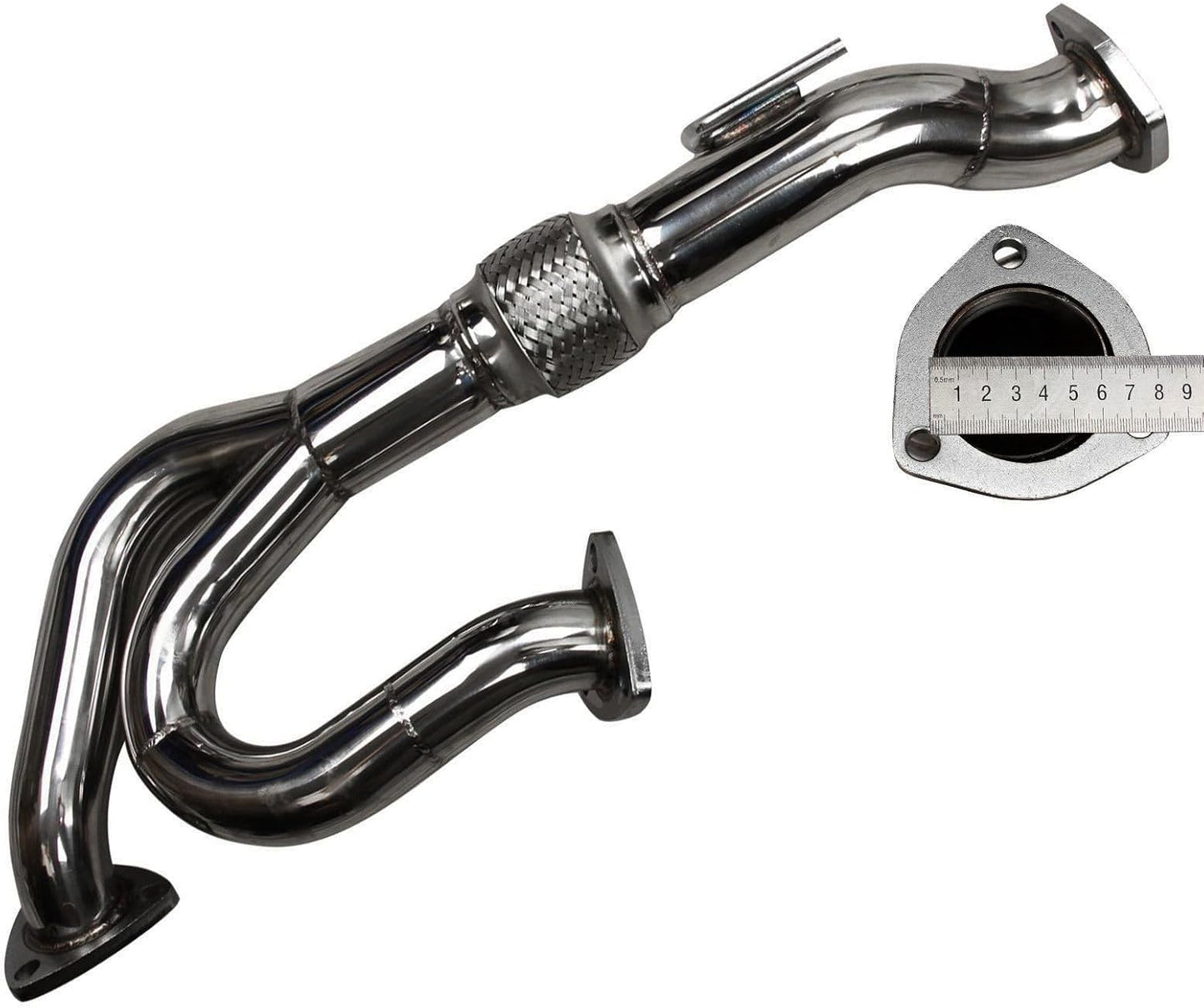Stainless Steel Performance Exhaust Header Manifold For Nissan Altima VQ35DE V6 3.5L 2002-2006 Manual Models,2003,2004,2005