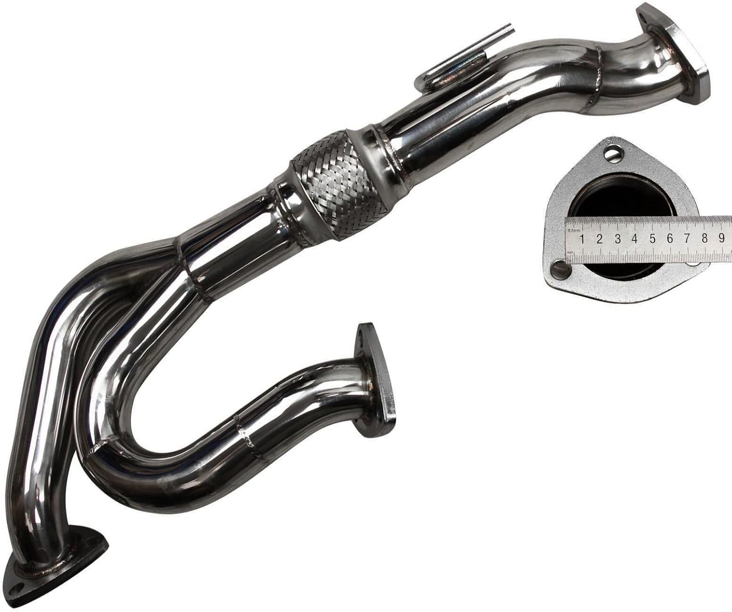 Stainless Steel Performance Exhaust Header Manifold For Nissan Altima VQ35DE V6 3.5L 2002-2006 Manual Models,2003,2004,2005