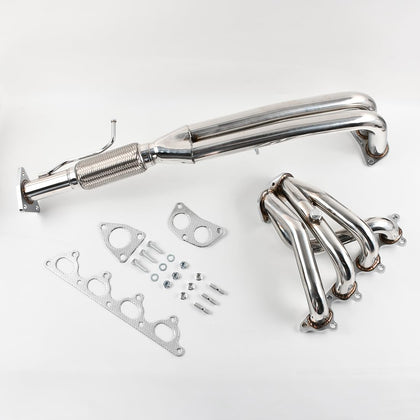 Exhaust Manifold Header For Honda Accord 1990 1991 1992 1993 2.2L 4-2-1 CB1 CB2 CB3 CB4, 2.2L F22A l4 SOHC Engines