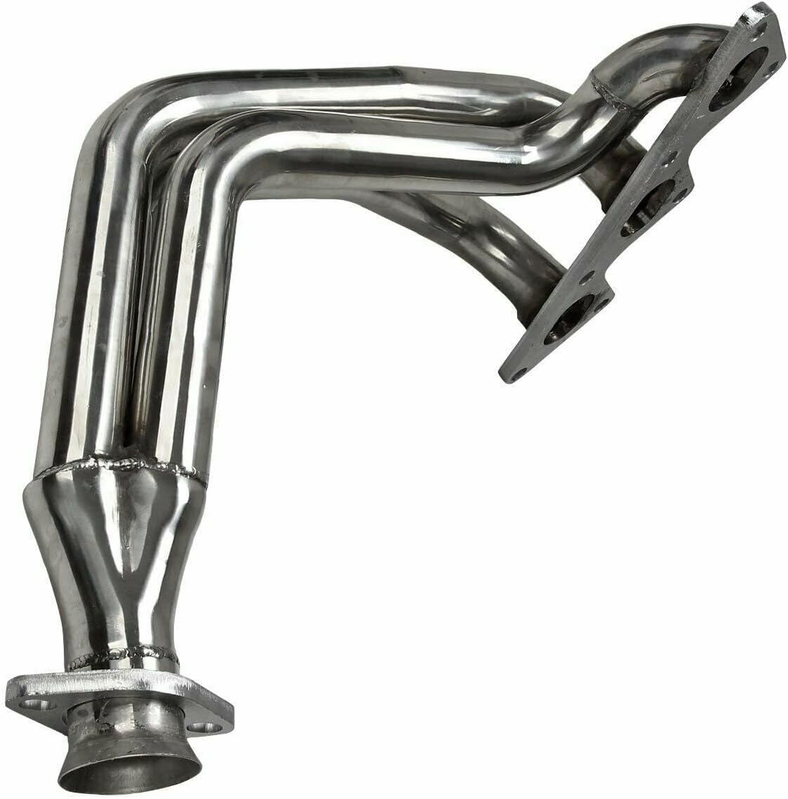 Stainless Steel Performance Exhaust Header Manifold For 1991-1999 Mitsubishi 3000GT V6；For 1991-1996 Dodge Stealth V6；3.0L 6G72 V6；