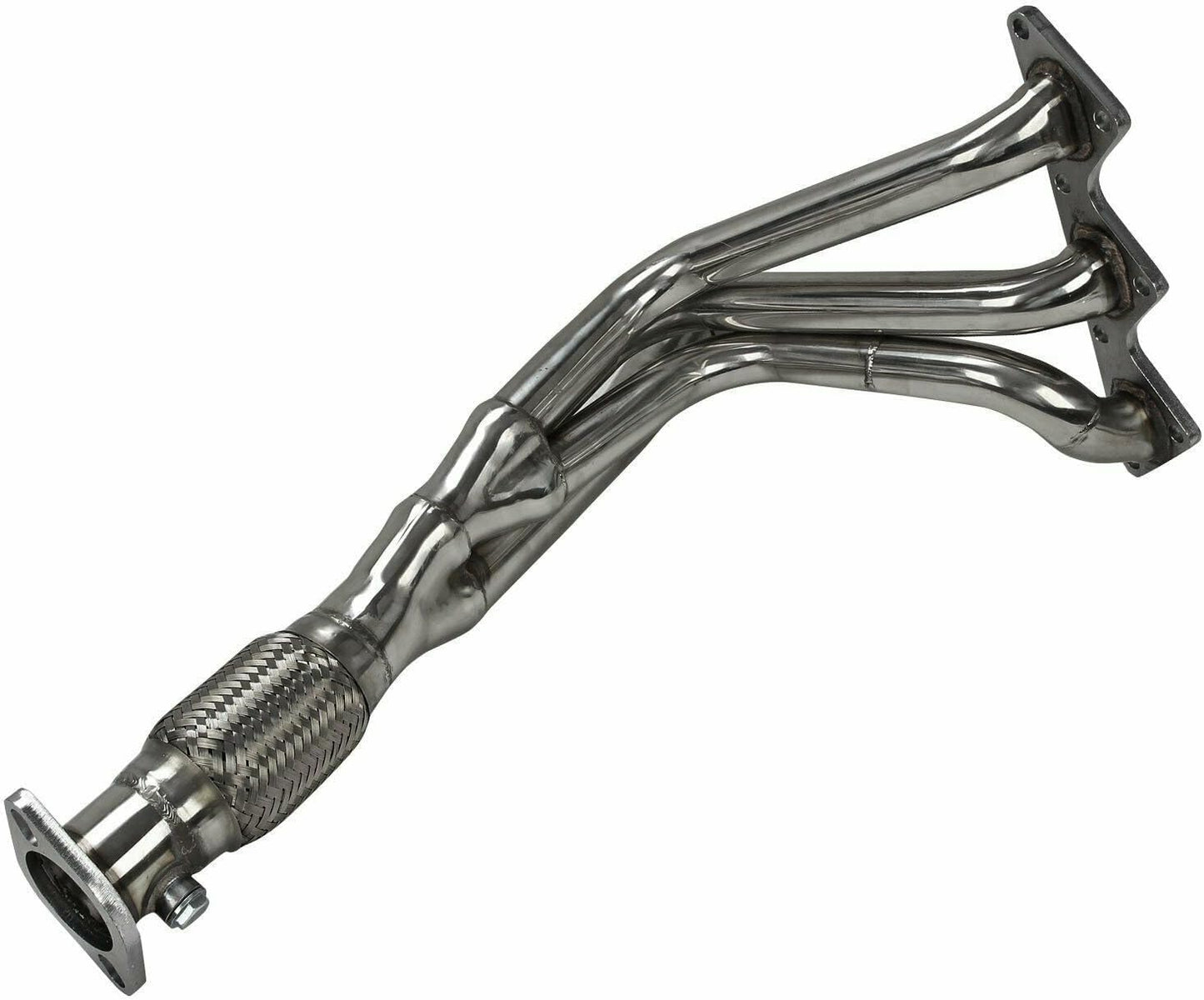 Stainless Steel Performance Exhaust Header Manifold For 1991-1999 Mitsubishi 3000GT V6；For 1991-1996 Dodge Stealth V6；3.0L 6G72 V6；