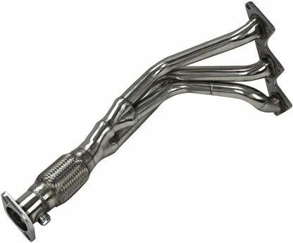 Stainless Steel Performance Exhaust Header Manifold For 1991-1999 Mitsubishi 3000GT V6；For 1991-1996 Dodge Stealth V6；3.0L 6G72 V6；