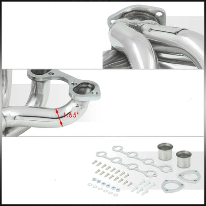 Exhaust Headers For 1964-1978 Ford 260 289 302 v8 SBF Small Block Hugger，Ford Mustang/Galaxie/LTD/Country Squire/Falcon/Fairlane/Torino/Bronco/Thunderbird & Mercury Cougar Exhaust Manifolds Header