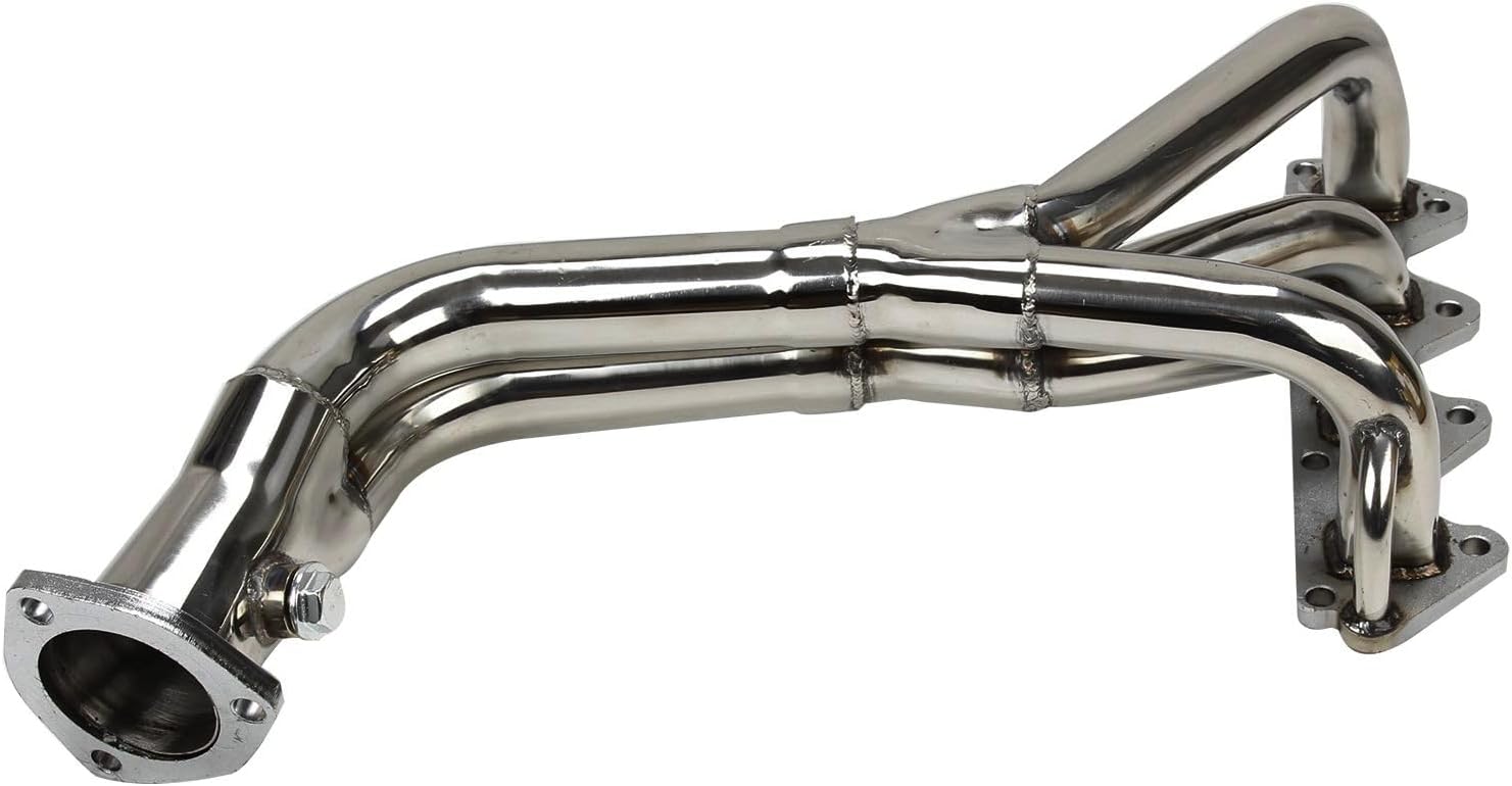 Stainless Steel Performance Exhaust Header Manifold For Suzuki Samurai 1985-1995 1.3L，Suzuki Sidekick 1989-1994 1.6L，Geo Tracker 1989-1994 1.6L, 8-Valve