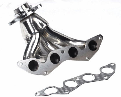 Stainless Steel Exhaust Header Manifold For Honda Civic EX 2001-2005 2DR/4DR D17A2 1.7L