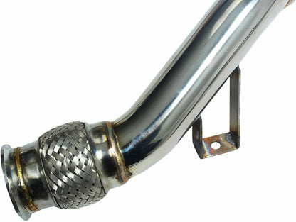 Stainless Steel Exhaust Manifold Down UP pipe For Audi S4 / RS4 B5 2000 2001 2002 & Audi A6 / A6 Allroad C5 2000 2001 2002 2003 2004; 2.7L V6