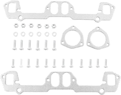 Exhaust Header kit For Dodge Chrysler Plymouth Small Block 273 318 360 5.2/5.6/5.9 '60s–'70s，Dodge Dart/Challenger/Charger/Ram & Chrysler Newport/300 & Plymouth Road Runner/Satellite/Valiant Exhaust