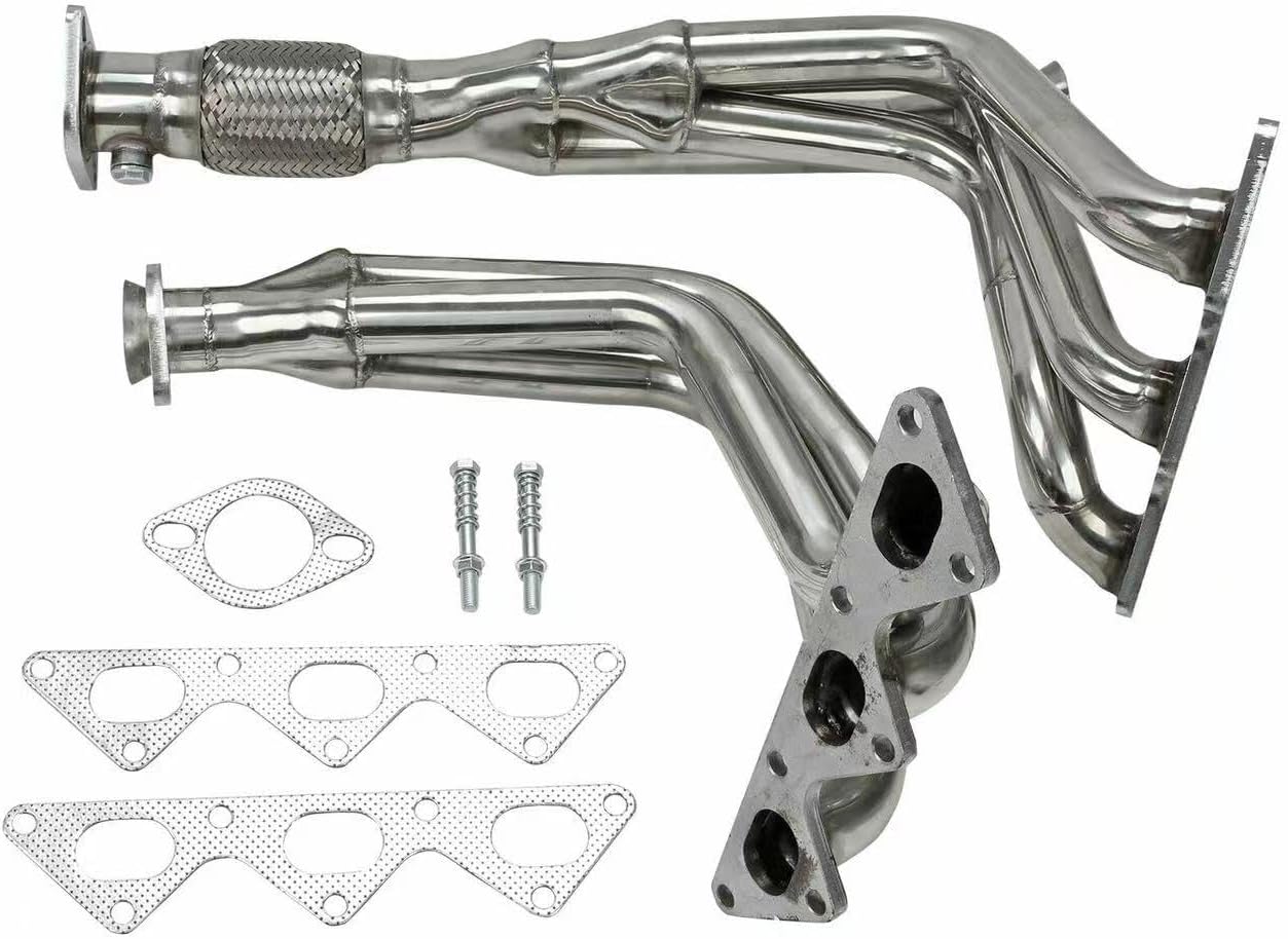 Exhaust Header For Mitsubishi 3000GT & Dodge Stealth,1991-1999 DOHC V6，1991 1992 1993 1994 1995 1996 1997 1998 1999 Dodge Stealth & Mitsubishi 3000GT Exhaust Manifold Headers