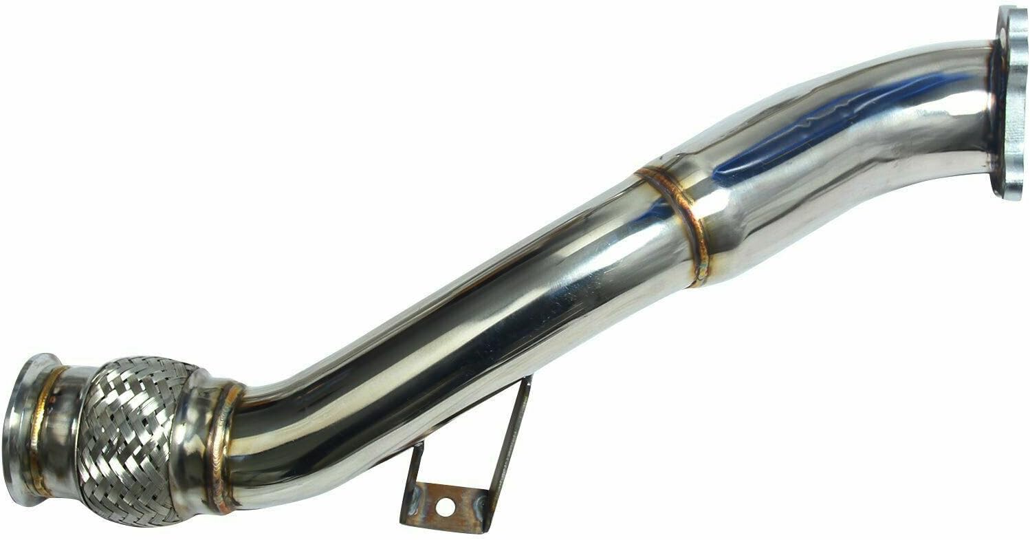 Stainless Steel Exhaust Manifold Down UP pipe For Audi S4 / RS4 B5 2000 2001 2002 & Audi A6 / A6 Allroad C5 2000 2001 2002 2003 2004; 2.7L V6