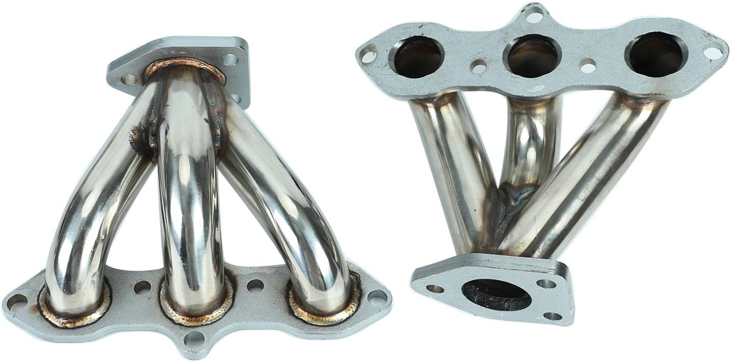 Stainless Steel Performance Exhaust Header Manifold For Honda Accord 1998 1999 2000 2001 2002 3.0L，Acura CL 2002 2003 3.2L ，Acura TL 1999 2000 2001 2002 2003 3.2L，V6