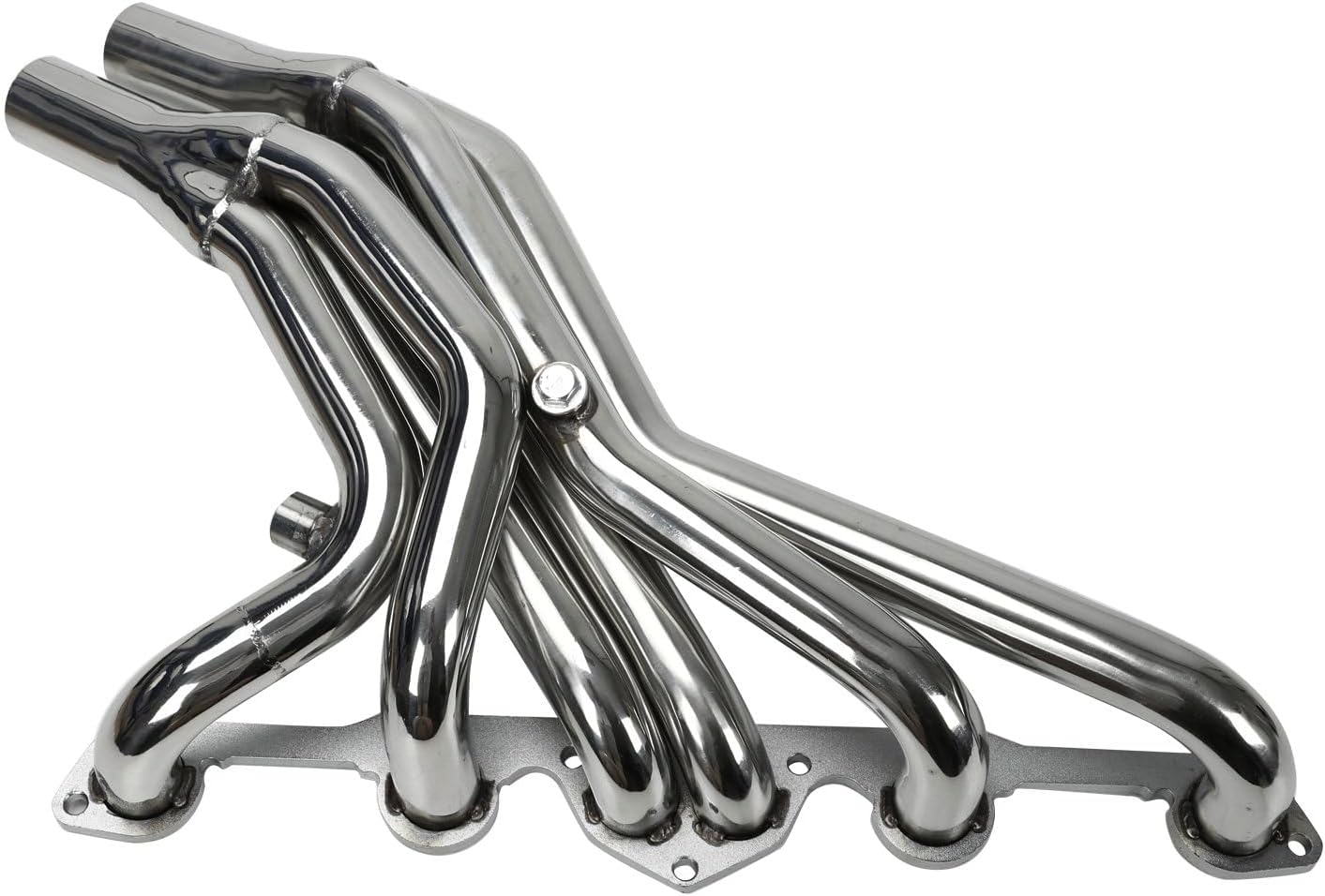 Stainless Steel Performance Exhaust Header Manifold For Nissan Datsun 280Z 280ZX L28E,1977 1978 1979 1980 1981 1982 1983;Y Pipe for Datsun