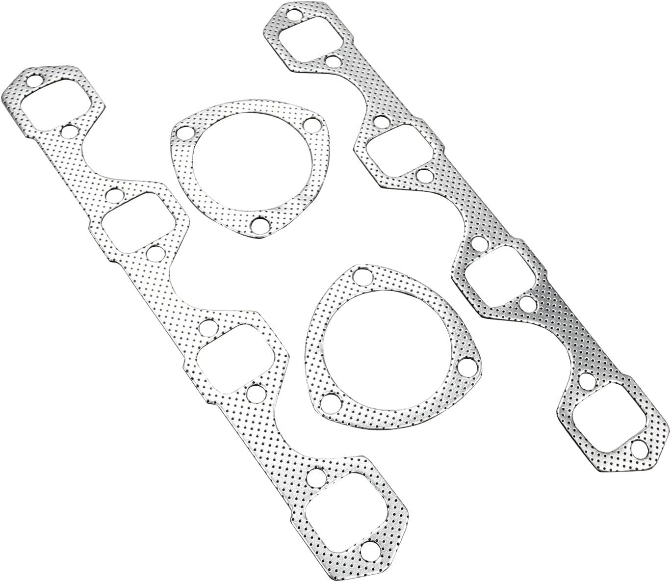 Stainless Steel Performance Exhaust Header Manifold For Ford Mustang SBF 289 302 351，1964 1965 1966 1967 1968 19681969 1970 ；1964-1970 SB Windsor Mustang