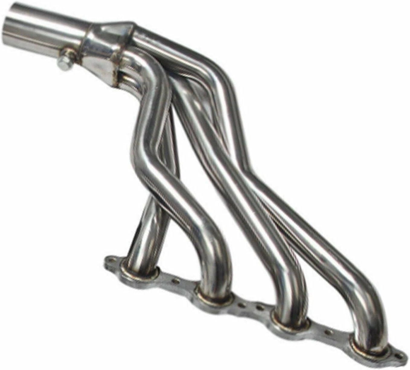 Stainless Steel Performance Exhaust Header Manifold For Chevy Avalanche/Silverado ;GMC Sierra; 4.8L 5.3L 6.0L;1999 2000 2001 2002 2003 2004 2005 2006; Long Tube (2WD)