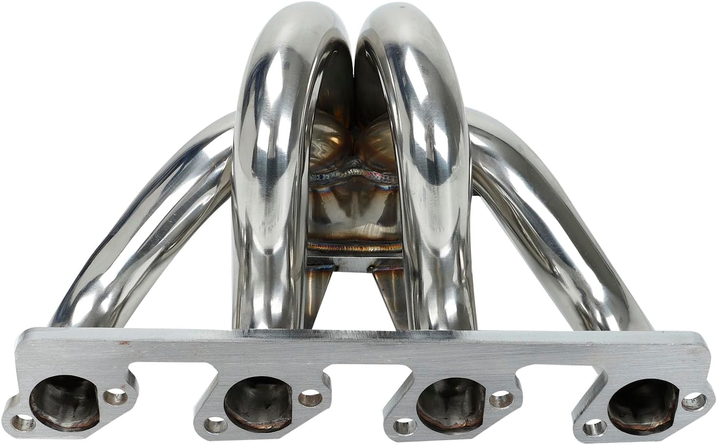 Stainless Steel Performance Exhaust Header Manifold For 1979-1986 Ford Mustang 2.3L Turbocharged & 1984-1986 Ford Mustang SVO 2.3L & 1983-1988 Ford Thunderbird Turbo Coupe 2.3L ，XR4Ti