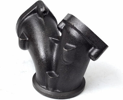 Stainless Steel Exhaust Manifold Down UP pipe For Ford F250 / F350 / F450 / F550 7.3L Turbo Pedestal Ebp Valve Upgraded 5+5 Wheel & Up Pipes；1999.5 2000 2001 2002 2003；