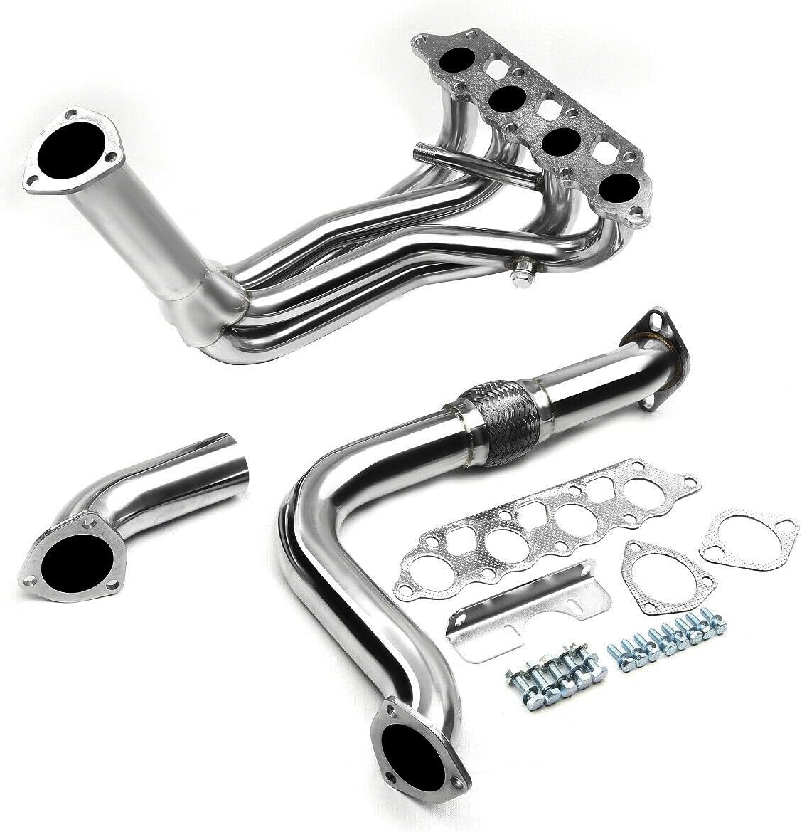 Stainless Steel Performance Exhaust Header Manifold For Ford Focus 2.0L 121 I4 2000 2001 2002 2003 2004