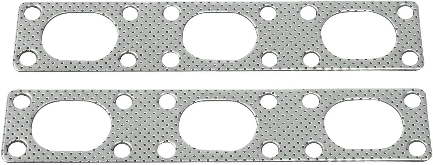 Stainless Steel Performance Exhaust Manifold Header For 1998-2000 BMW E46 3-Series & 1997-2000 BMW E39 5-Series & 1996-2002 BMW Z3， 2.5L/2.8L/3.0L Engines E46 E39 Z3