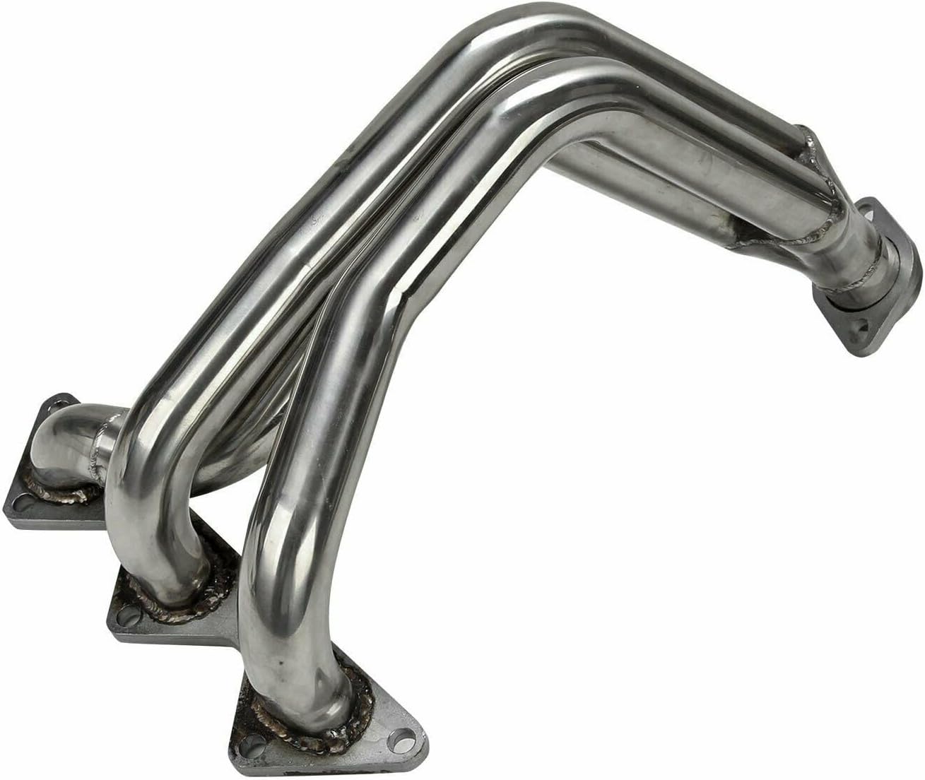 Stainless Steel Performance Exhaust Header Manifold For 1991-1999 Mitsubishi 3000GT V6；For 1991-1996 Dodge Stealth V6；3.0L 6G72 V6；
