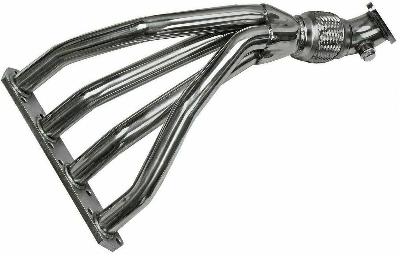 Stainless Steel Exhaust Header Manifold For BMW 2002-2008 Mini Cooper R50 / R52 / R53