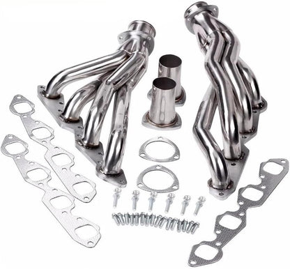 Exhaust Manifold Headers For Chevy Big Block 396/402/427/454/502,Chevy Chevelle & El Camino & Caprice & Kingswood & Laguna & Camaro & Malibu & Impala & Bel Air & Biscayne & Brockwood & Townsman