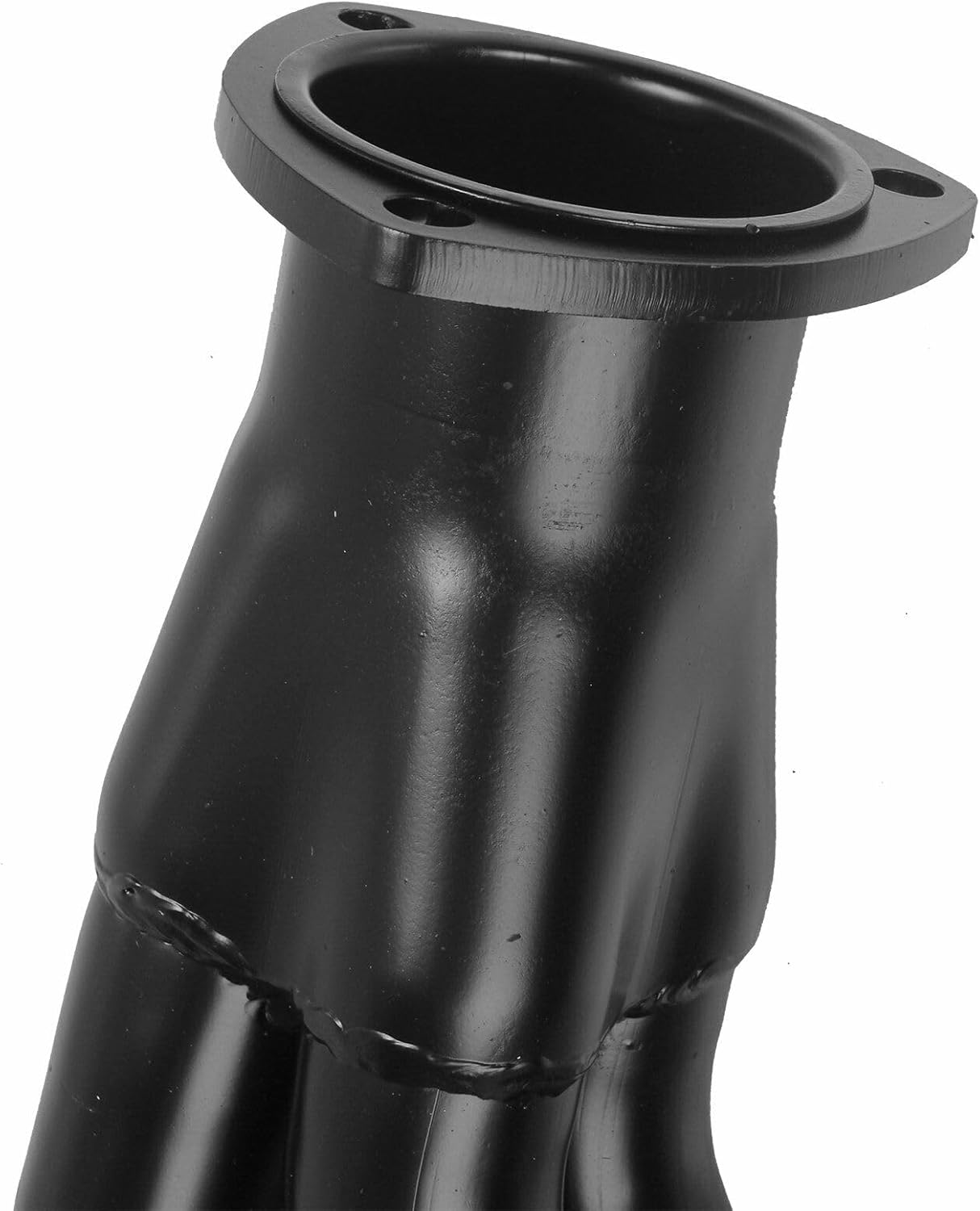 Steel Performance Exhaust Header Manifold For Chevrolet Chevy Corvette Small Block 305 350 Long Tube，1963-1982,Black,5.7L V8 Engines