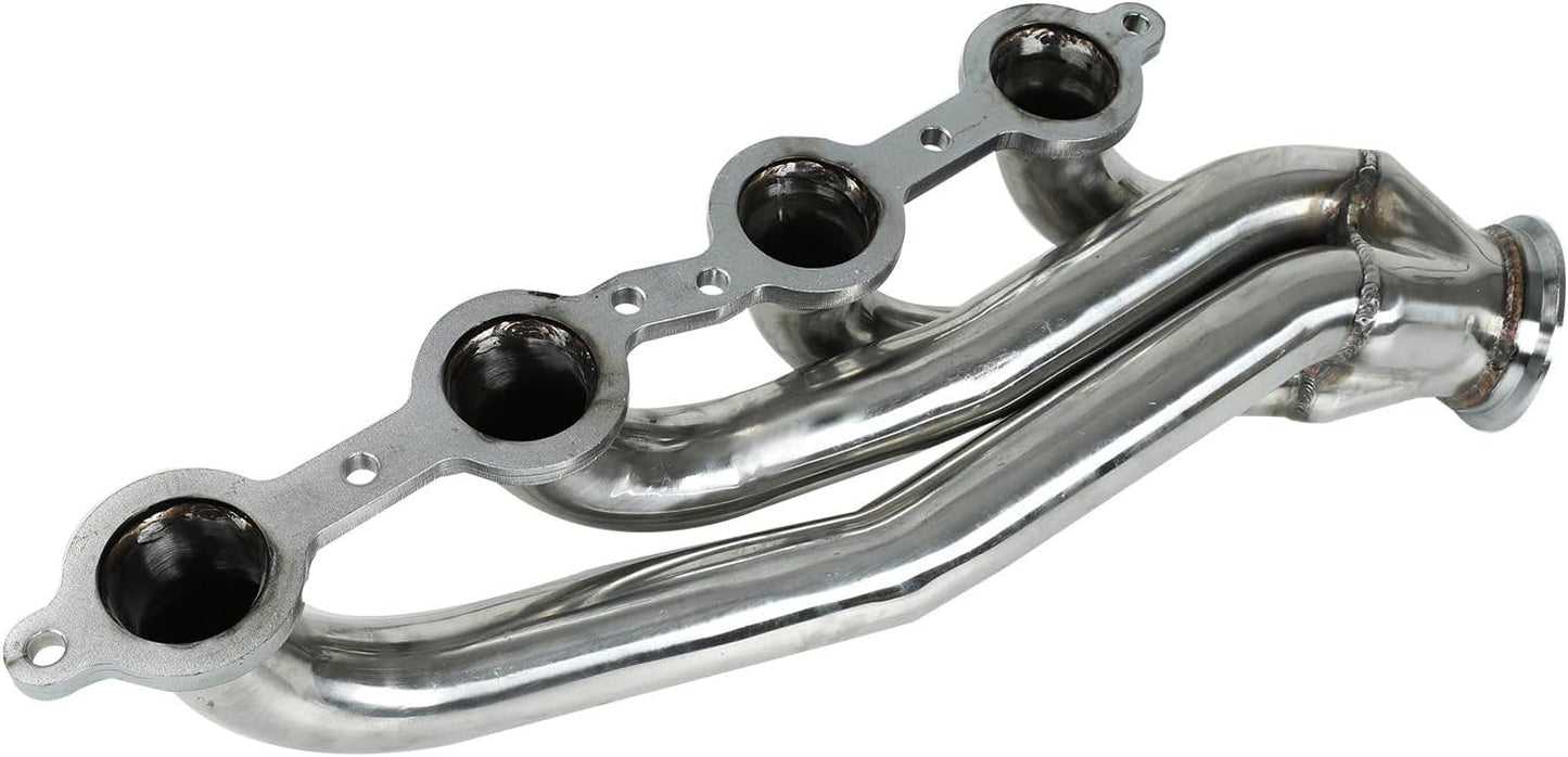 Stainless Steel Performance Exhaust Header Manifold For 1960-1986 Chevrolet Chevy C10 Camaro GMC Silverado LS1 LS2 LS3 LS6 LS9，4.8L/5.3L/5.7L/6.0L/6.2L V8