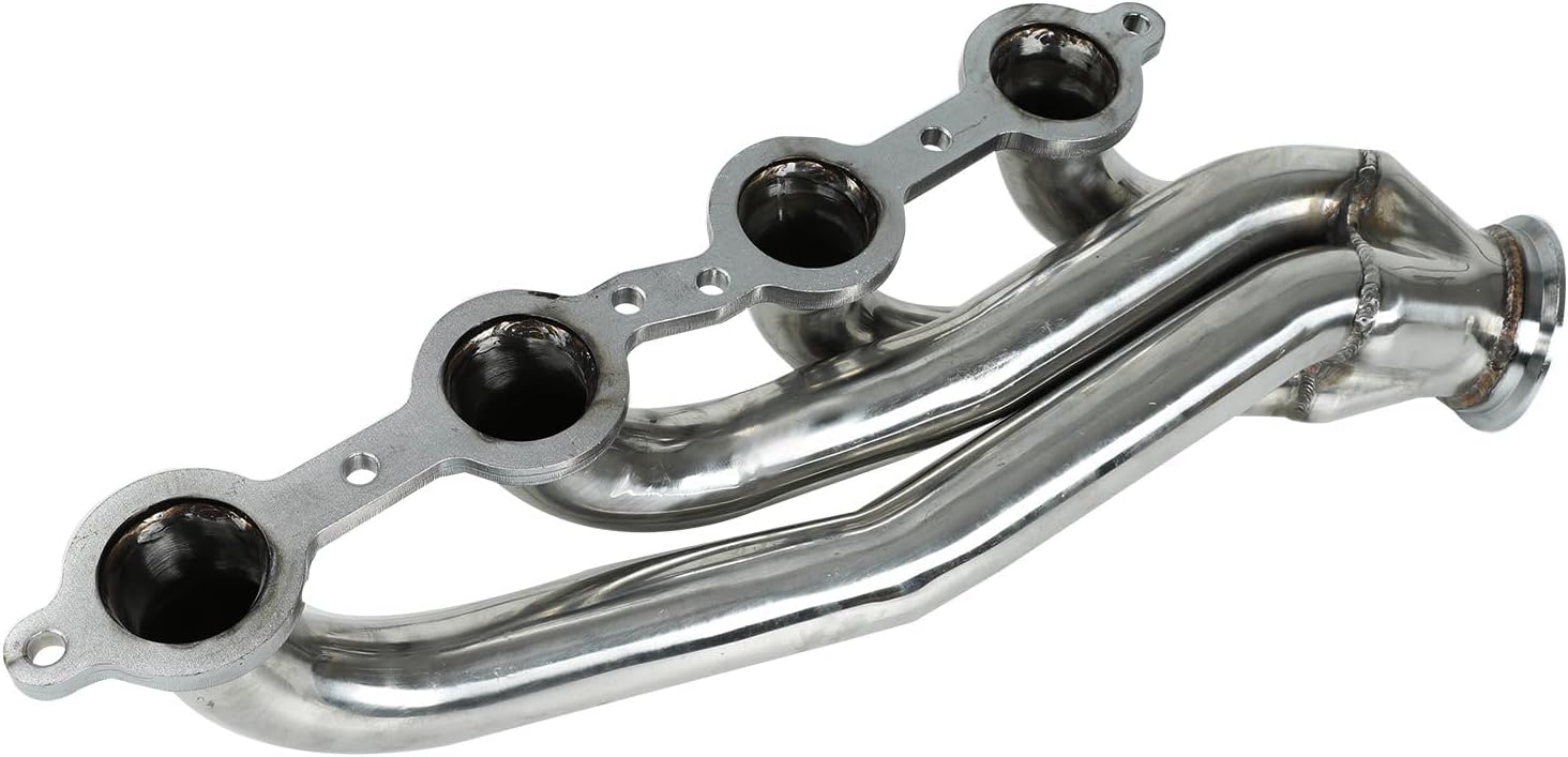 Stainless Steel Performance Exhaust Header Manifold For 1960-1986 Chevrolet Chevy C10 Camaro GMC Silverado LS1 LS2 LS3 LS6 LS9，4.8L/5.3L/5.7L/6.0L/6.2L V8