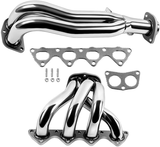 Stainless Steel Performance Exhaust Header Manifold For Acura Integra LS/RS/GS 1.8L B16 B18 B20;1994 1995 1996 1997 1998 1999 2000 2001
