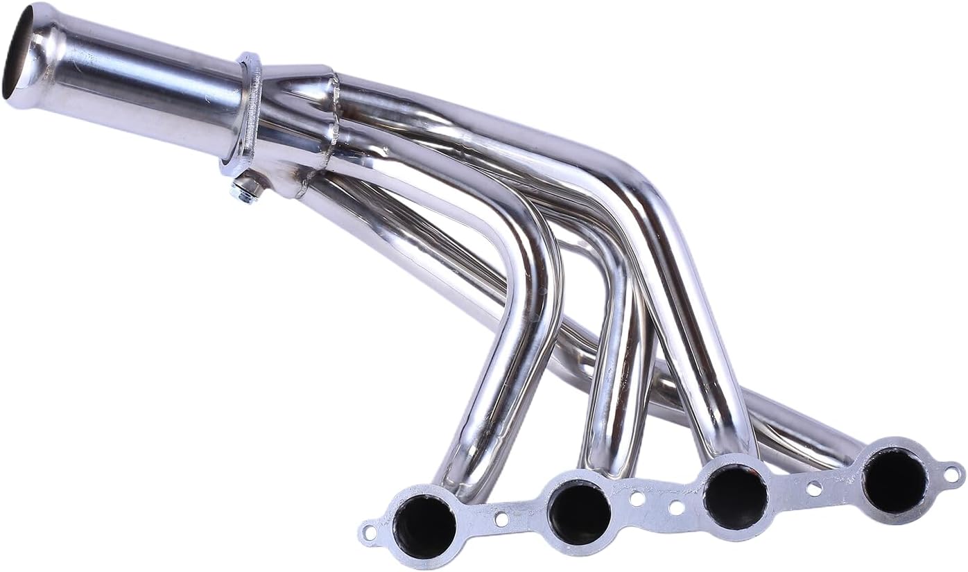 Exhaust Manifold Header For 2005-2013 Chevy Corvette C6 LS2/LS3/Z06，6.0L，6.2L，7.0L V8，2005 2006 2007 2008 2009 2010 2011 2012 2013 Chevy Corvette C6 Exhaust Headers