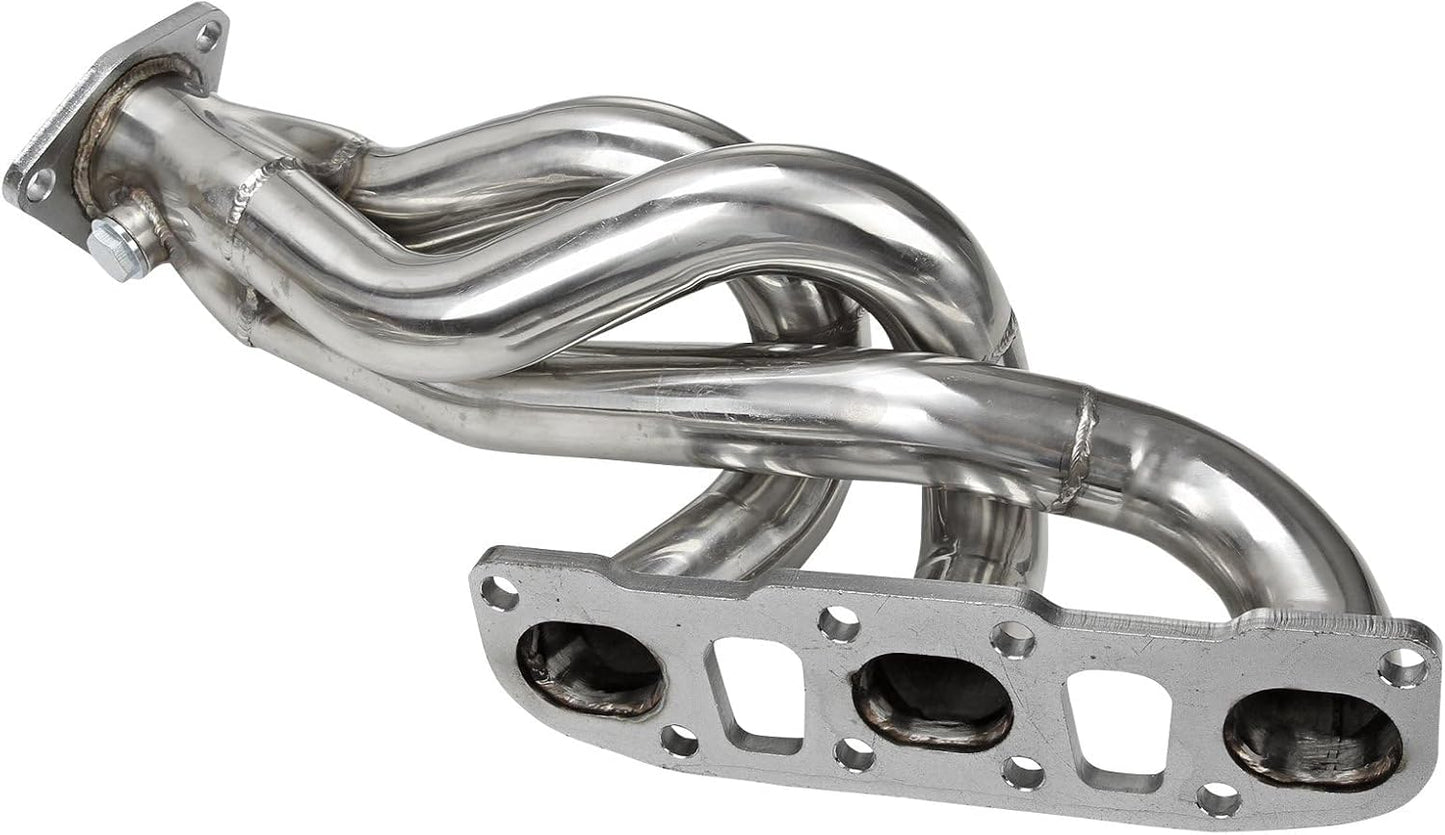 Exhaust Headers kit For 2003-2006 Infiniti G35 & Nissan 350Z 3.5L VQ35DE，2003 2004 2005 2006 Nissan 350Z & Infiniti G35 Exhaust Headers Manifold Stainless Steel