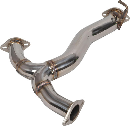 Exhaust Pipe Kit Fit For Subaru WRX/STI 2015-2021，2015 2016 2017 2018 2019 2020 2021 Exhaust Manifold Header Pipes + muffler tailpipe