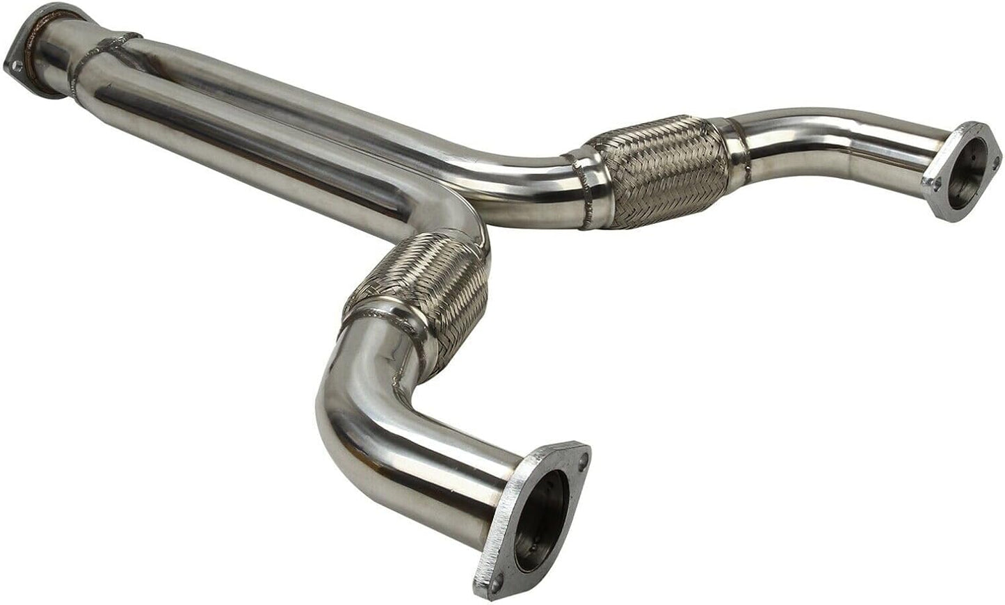 Stainless Steel Exhaust Pipe For 2003-2007 Nissan 350Z & 2005 2007 Infiniti G35 3.5L DOHC