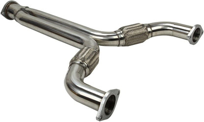 Stainless Steel Exhaust Pipe For 2003-2007 Nissan 350Z & 2005 2007 Infiniti G35 3.5L DOHC